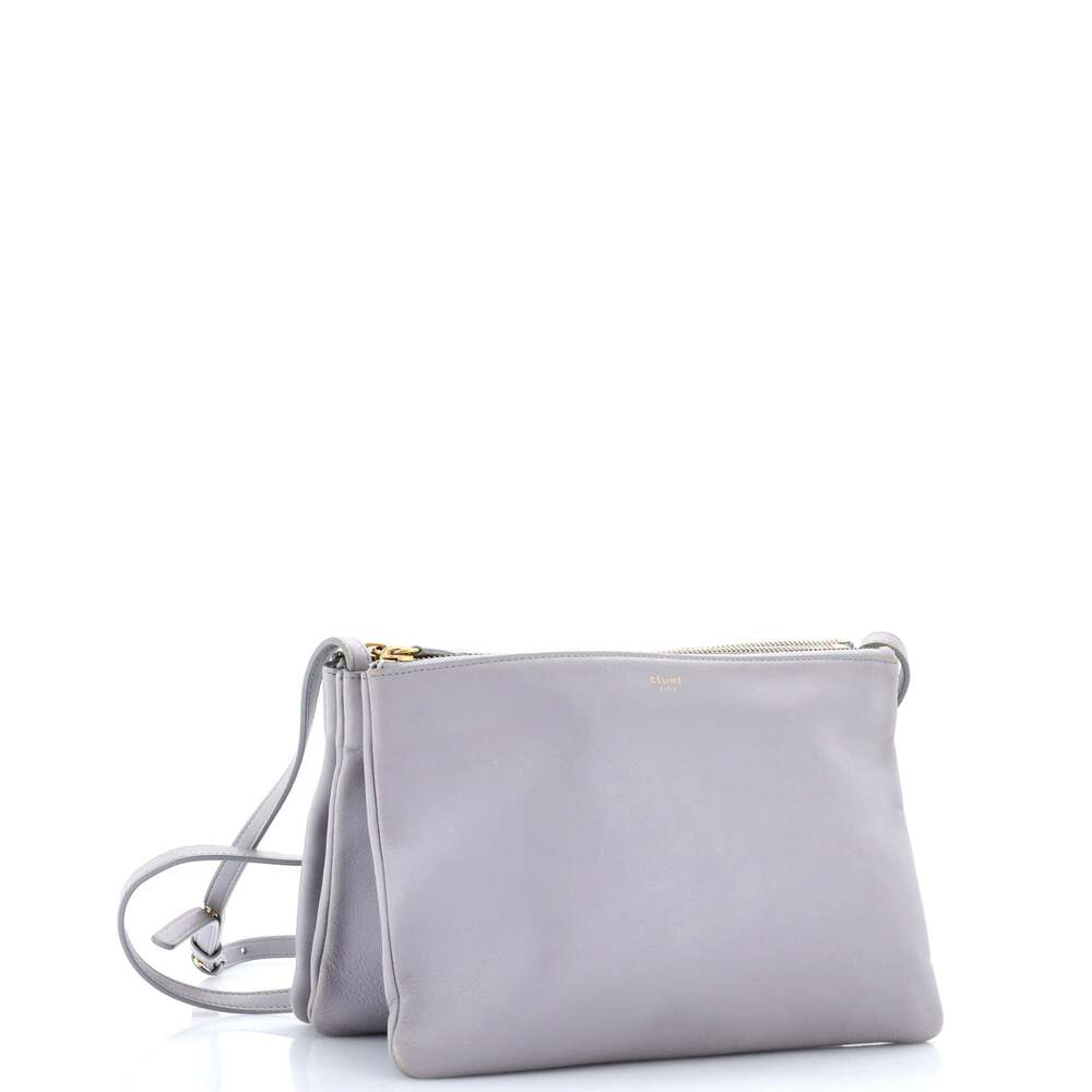 Celine Trio Crossbody Bag Leather Large #242127C68B - Picture 2 of 8